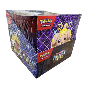 Paldean Fates: Tech Sticker Collection Display