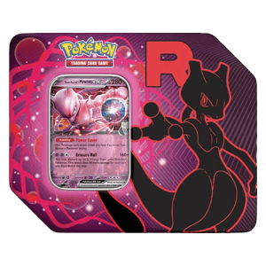 Team Rocket Tins: Team Rocket's Mewtwo ex Tin (US Version)